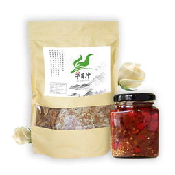 霍山牛角沖蒿子鍋巴與手工熬制牛肉醬 扶貧美食的雙重醇香